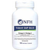 NFH Trident SAP 66:33 (Omega - 3) (660 mg EPA 330 mg DHA/Softgels) 120 Softgels - Maintains Healthy Cardiovascular System, Supports Joint Tissue Health, Promotes Optimal Cognitive Health And Brain Function - Nature's Source Inc