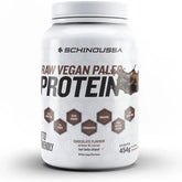 Schinoussa Raw Vegan Protein Chocolate 454g - Nature's Source Inc