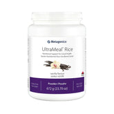 Metagenics UltraMeal Rice Vanilla 672g - Nature's Source Inc