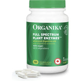 Organika Full Spectrum Plant Enzymes 120 Vegetarian Capsules