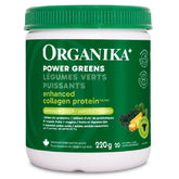 Organika Enhanced Collagen Power Greens 220g