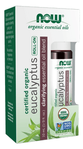 NOW Organic Eucalyptus Roll-On 10mL