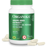 Organika Grape Seed Extract 100mg 120 Capsules