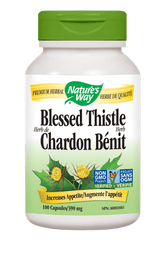 Nature's Way Blessed Thistle Herb (Traditional Digestive Aid) - 100 Veg Capsules - Nature's Source Inc