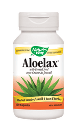 Nature's Way Premium Blend Aloelax - 100 Veg Capsules - Nature's Source Inc
