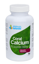 Platinum Naturals Coral Calcium 90 Capsules - Nature's Source Inc