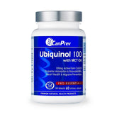 CanPrev Ubiquinol 100 with MCT Oil, 60 Softgels - Ubiquinol Coq10 for Superior Absorption, Heart Health and Migraine Headache Relief - Nature's Source Inc