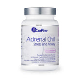 CanPrev Adrenal Chill, 90 Vegan Capsules for Stress and Anxiety with KSM - 66 Ashwagandha & Therapeutic Blend of L - Theanine for Relaxation and Support in Women - Nature's Source Inc