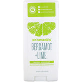 Schmidt's Bergamot and Lime Natural Deodorant - 75 gm - Nature's Source Inc