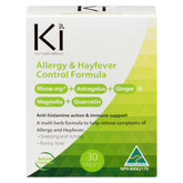 Ki Allergy & Hayfever Control Formula 30 Tablets - Nature's Source Inc