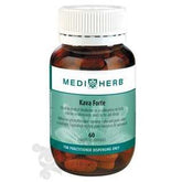 MediHerb Kava Forte 60 Tablets - Promote Muscle Relaxation and Calm the Nerves, Ease the Effects of Mild Tension and Stress - Nature's Source Inc
