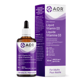 AOR Vitamin D3 Liquid (Adult) 50 ml - Nature's Source Inc