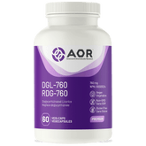 AOR DGL 760mg 60 Veg - Caps - Nature's Source Inc