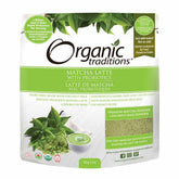 Organic Traditions Matcha Latte with Probiotics - 150g - Nature's Source Inc