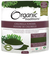 Organic Traditions Chlorella Powder - 150g - Nature's Source Inc