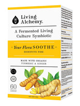 Living Alchemy Your Flora Sooth 60 Vegan Capsules - Helps Support Intestinal Health And Promotes Favorable Gut Flora, Relieves Heartburn And Nausea, Soothes Gut Inflammation - Nature's Source Inc