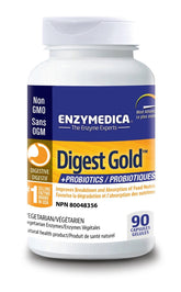 Enzymedica Digest Gold with Probiotic 90 Capsules - Nature's Source Inc