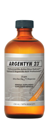 Argentyn 23 Hydrosol 23ppm 236ml - Nature's Source Inc