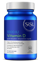Sisu Vitamin D 1000 IU (90 Tablets) - Nature's Source Inc