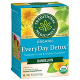 Traditional Medicinals Organic Everyday Detox Dandelion Tea 16 Count