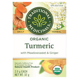 Traditional Medicinals Organic Turmeric & Meadowseet Ginger 16 Count