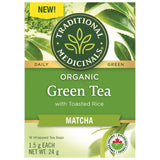 Traditional Medicinals Organic Green Tea Matcha 16 Count