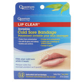 Quantum Health Lip Clear Cold Sore Bandage 12 Pieces