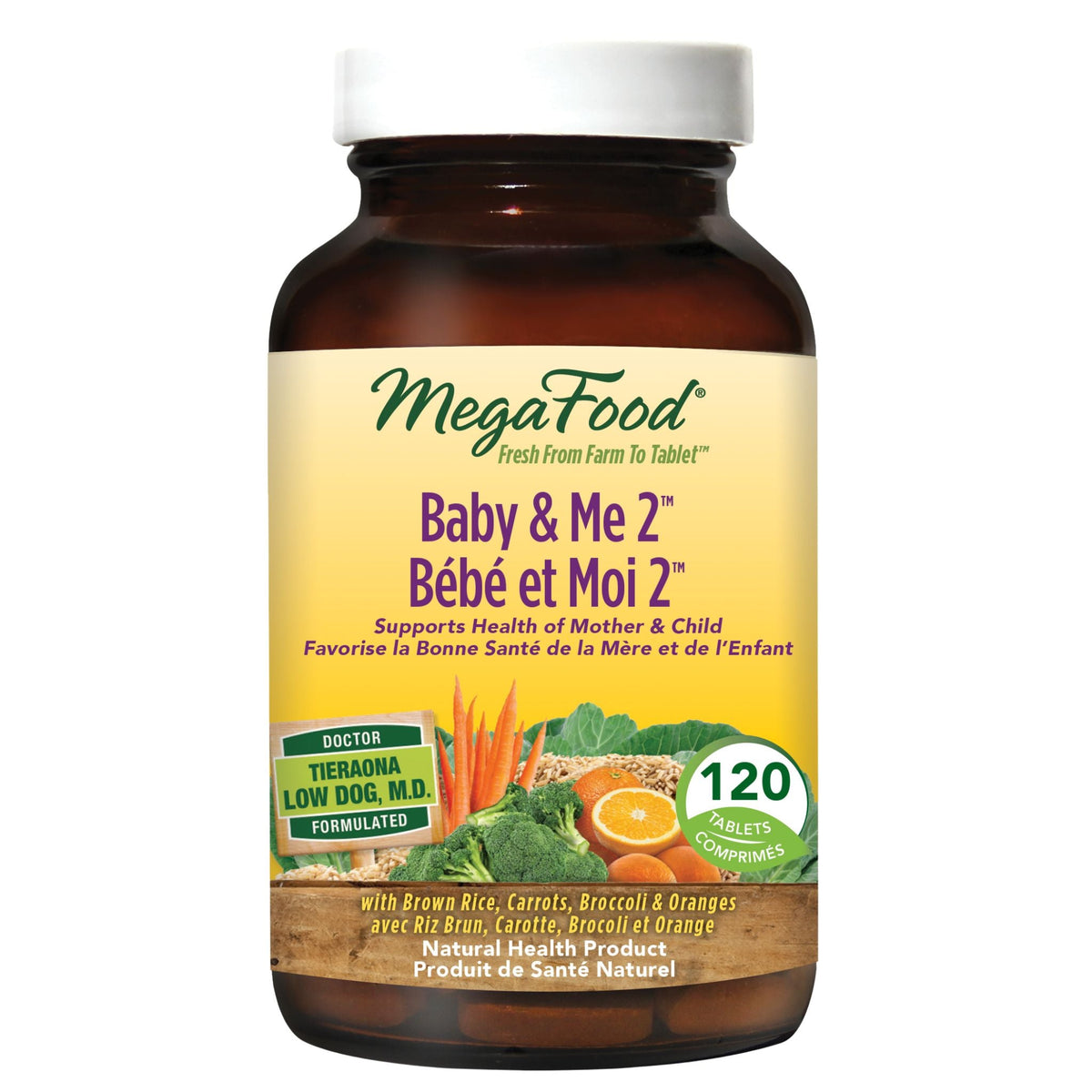 MegaFood Baby & Me 2 120 Tablets