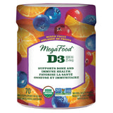 MegaFood Vit D3 1000IU Mxd Fruit Gummies 70 Gummies