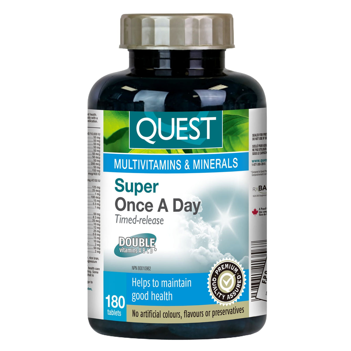 Quest Super Once A Day Multi - TR 180 Tablets