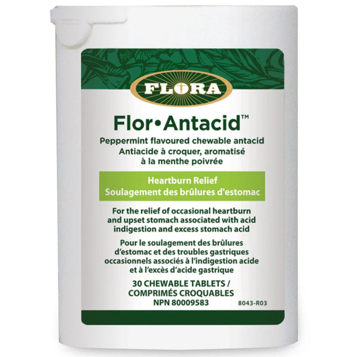 Flora FlorAntacid 30 Chewable Tablets