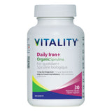 Vitality Daily Iron+Organic Spirulina 30 Capsules