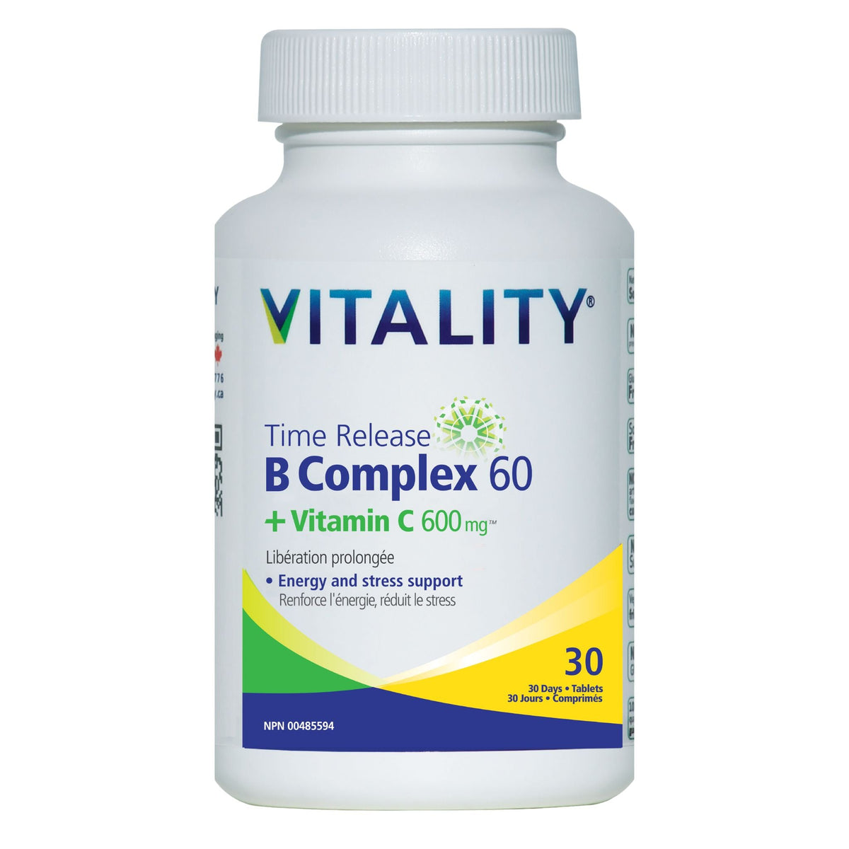 Vitality TR B Complex + C 30 Tablets