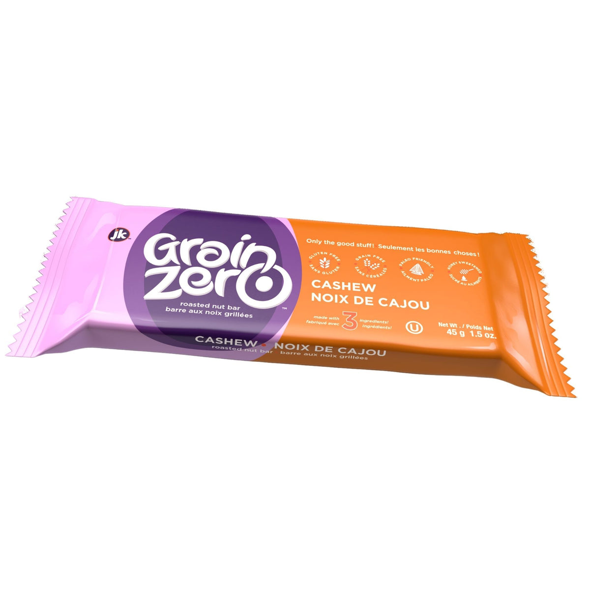Grain Zero Bars Cashew 45g