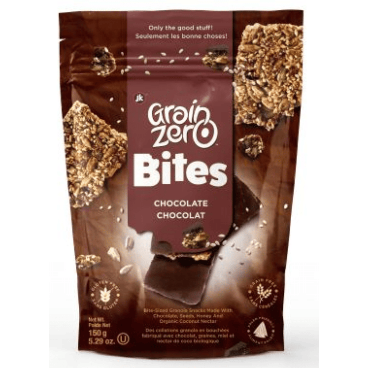 Grain Zero Bites Chocolate 150g