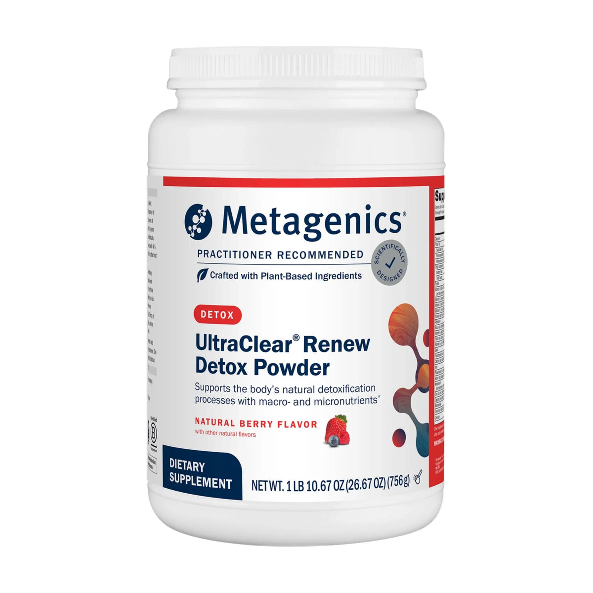 Metagenics UltraClear Renew Berry 756g - Nature's Source Inc