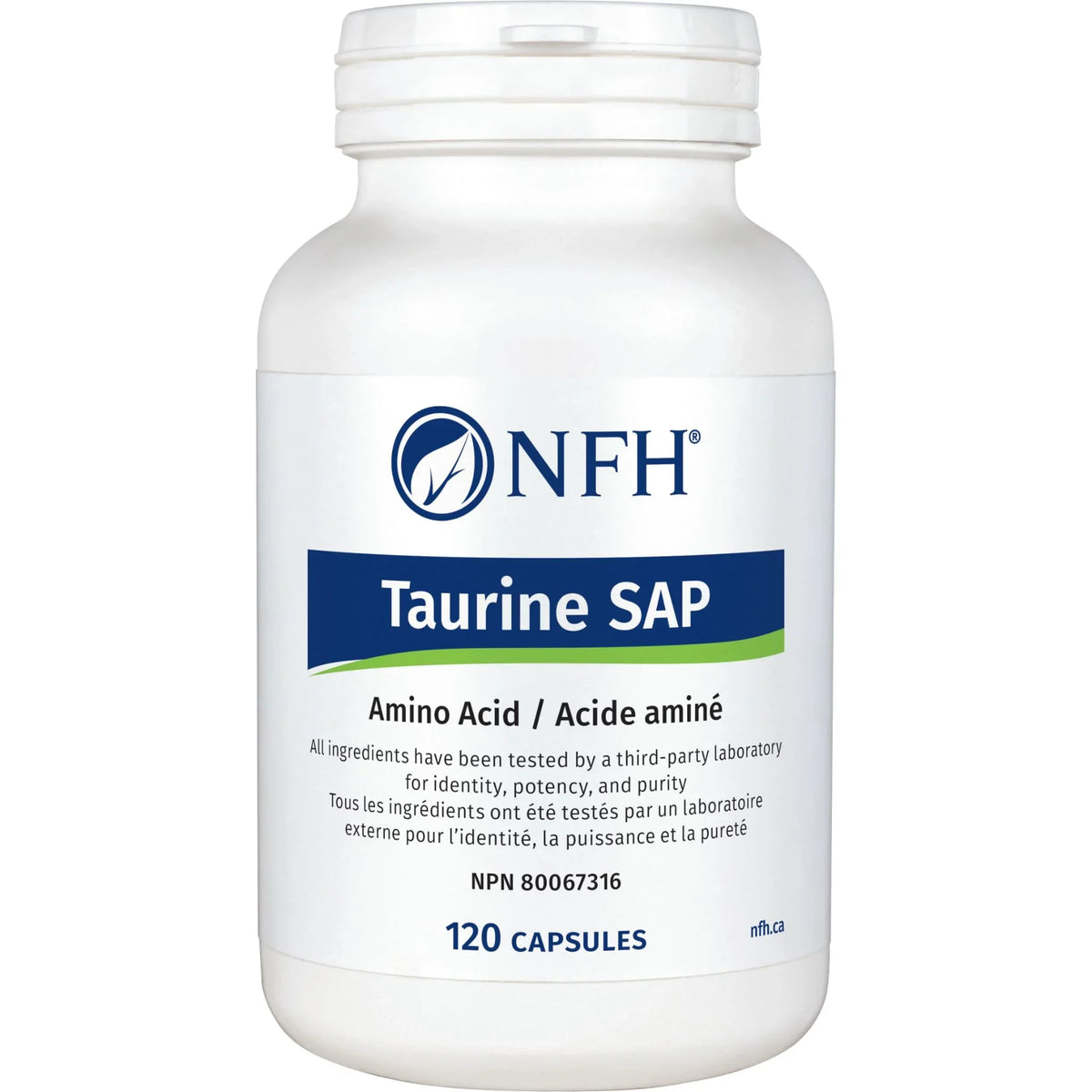 NFH L Taurine SAP 120 Capsules