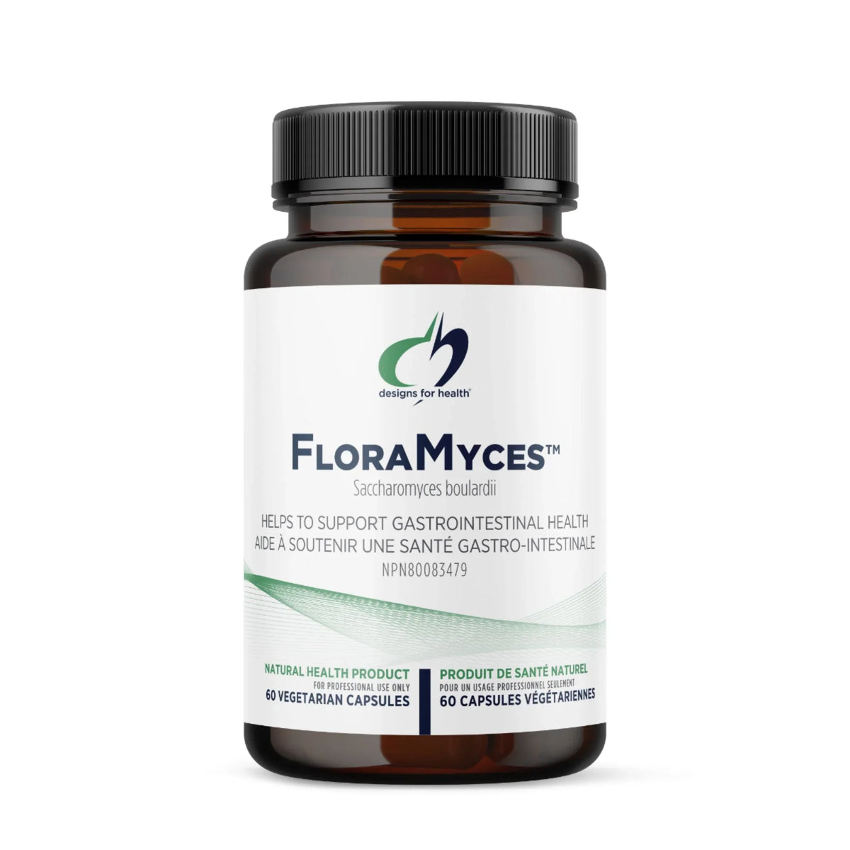 Designs for Health FloraMyces 60 Capsules