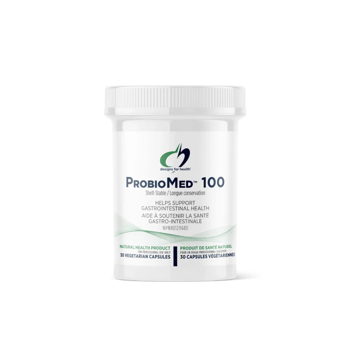 Designs for Health ProbioMed 100 30 Vegetarian Capsules