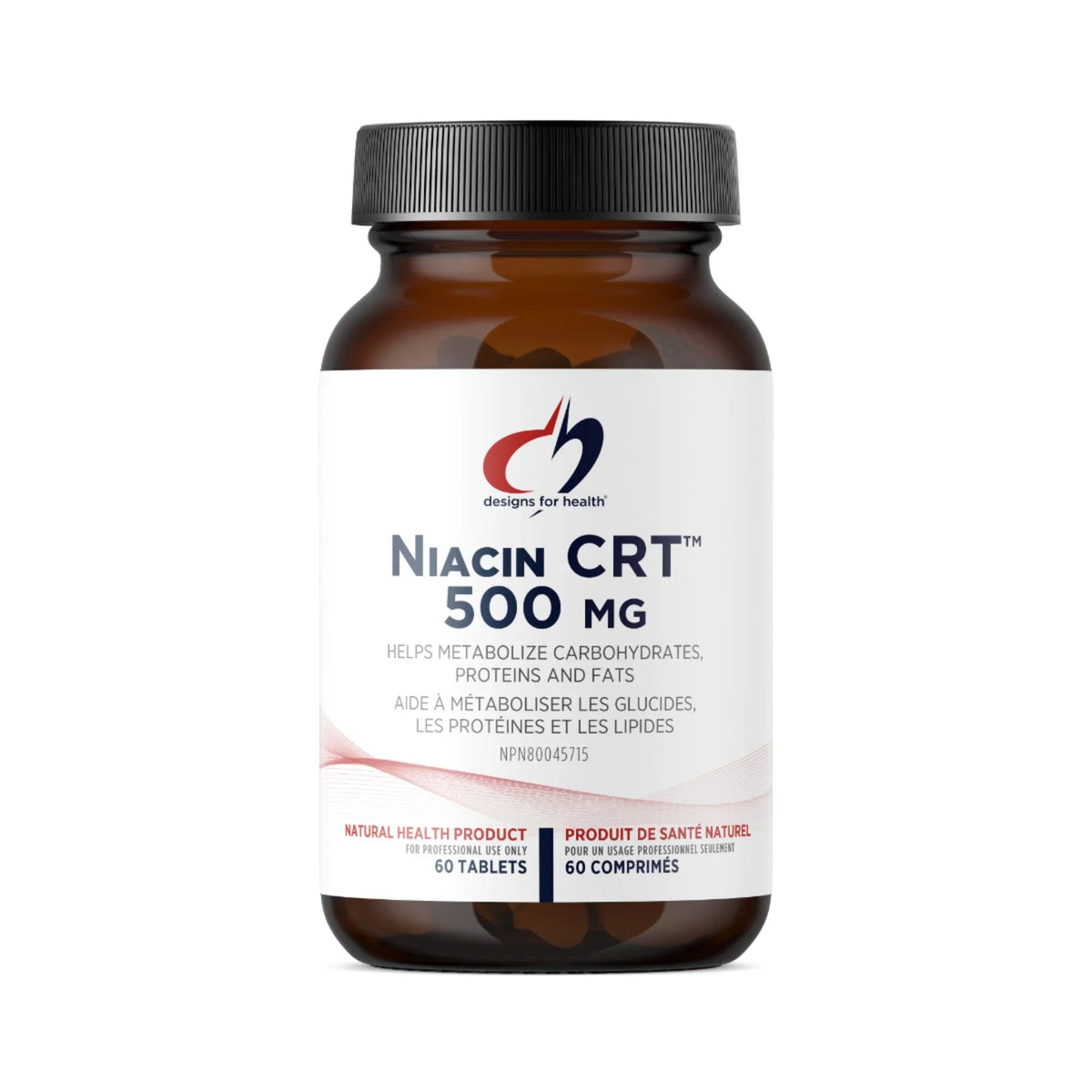Designs for Health Niacin CRT 60 Tablets