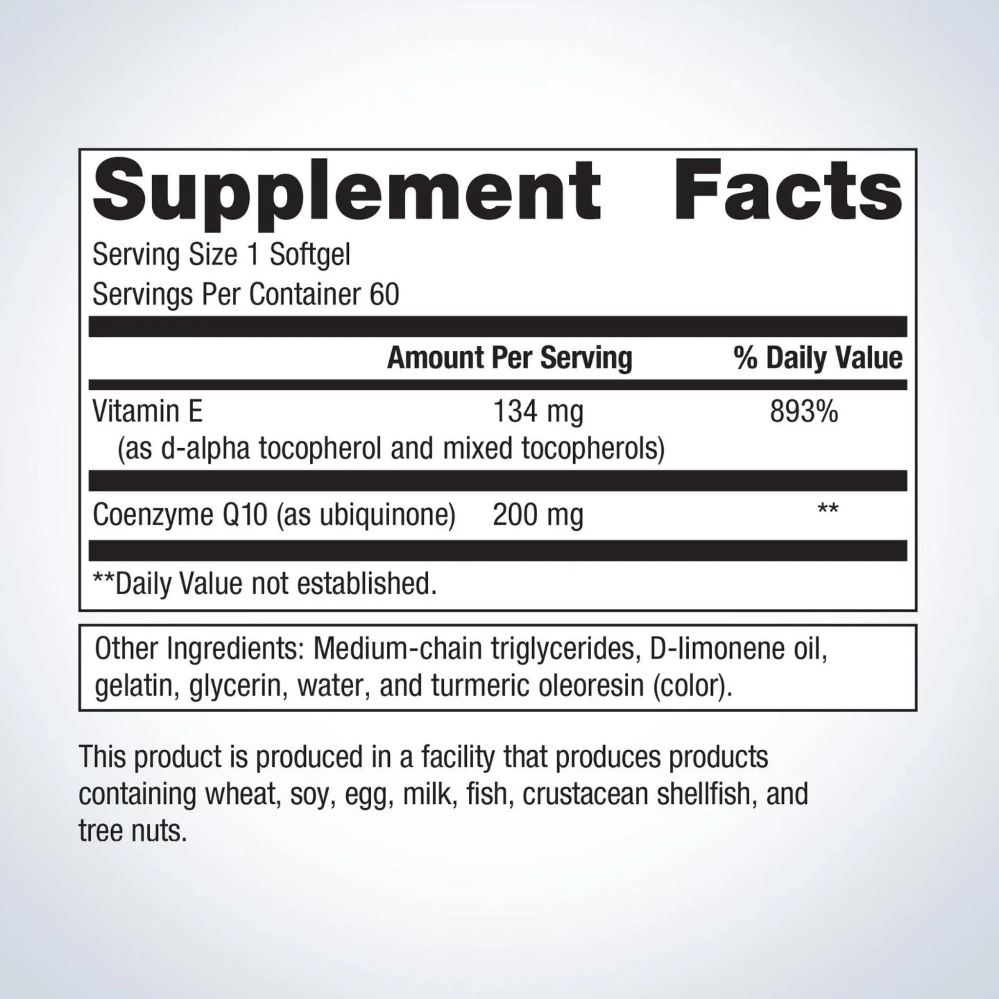 Metagenics CoQ10 ST - 200 60 Softgels - Nature's Source Inc