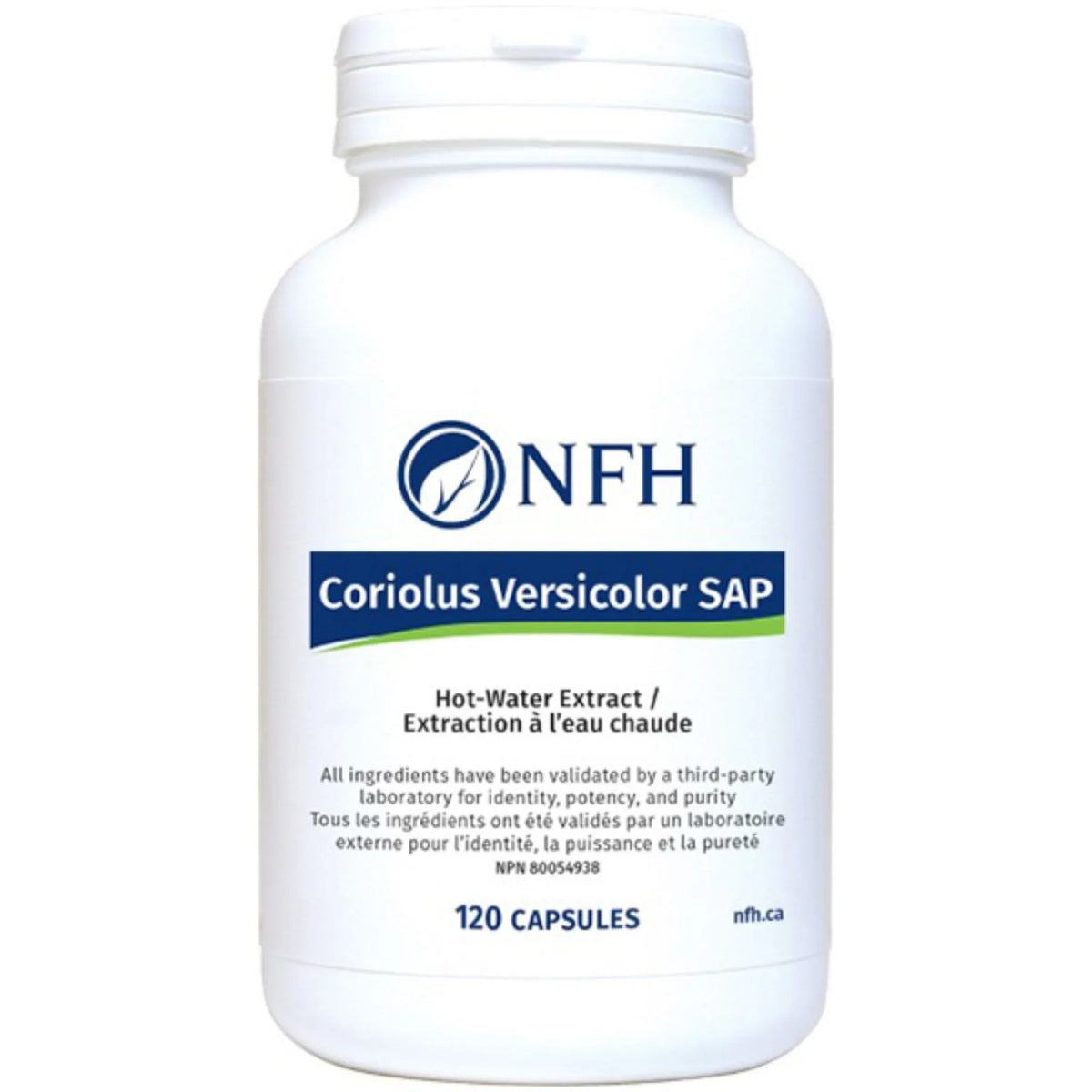 NFH Coriolus Versicolor SAP 500mg 120 Capsules