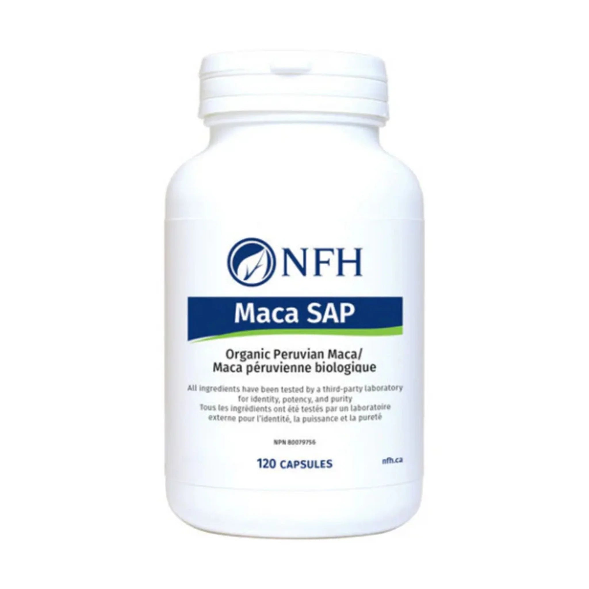 NFH Maca SAP 750mg 120 Capsules - Nature's Source Inc