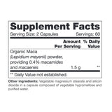 NFH Maca SAP 750mg 120 Capsules - Nature's Source Inc