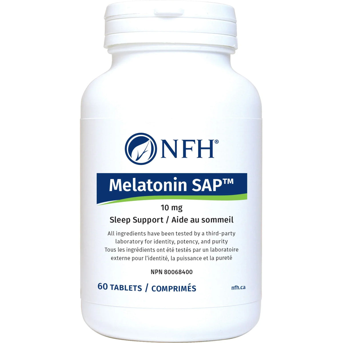 NFH Melatonin SAP 10mg 60 Tablets