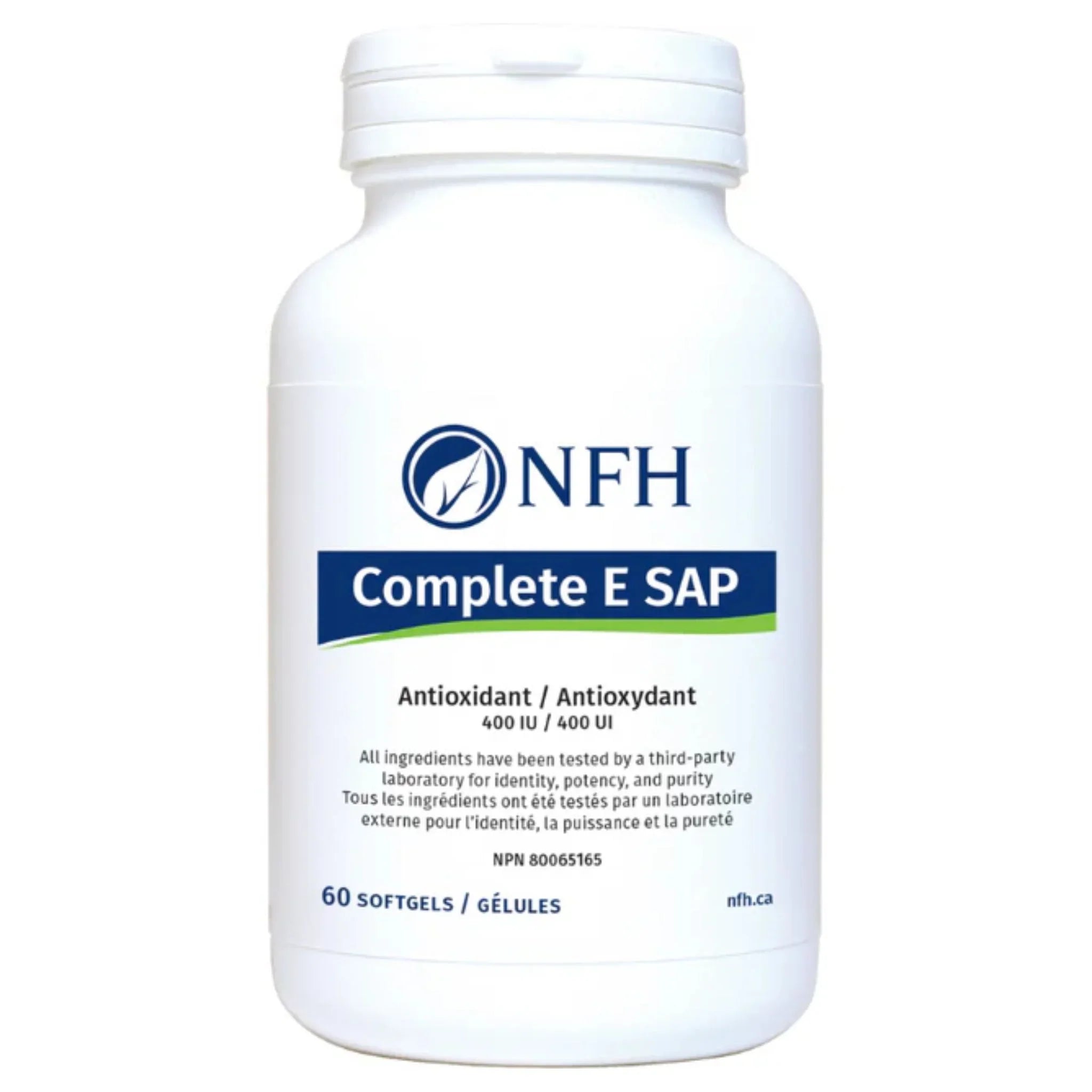 NFH Complete E SAP 60 Softgels - Nature's Source Inc