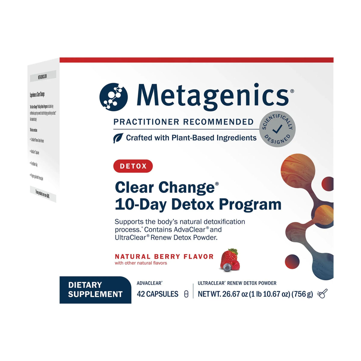 Metagenics Clear Change 10 - Day Program Berry 840g - Nature's Source Inc
