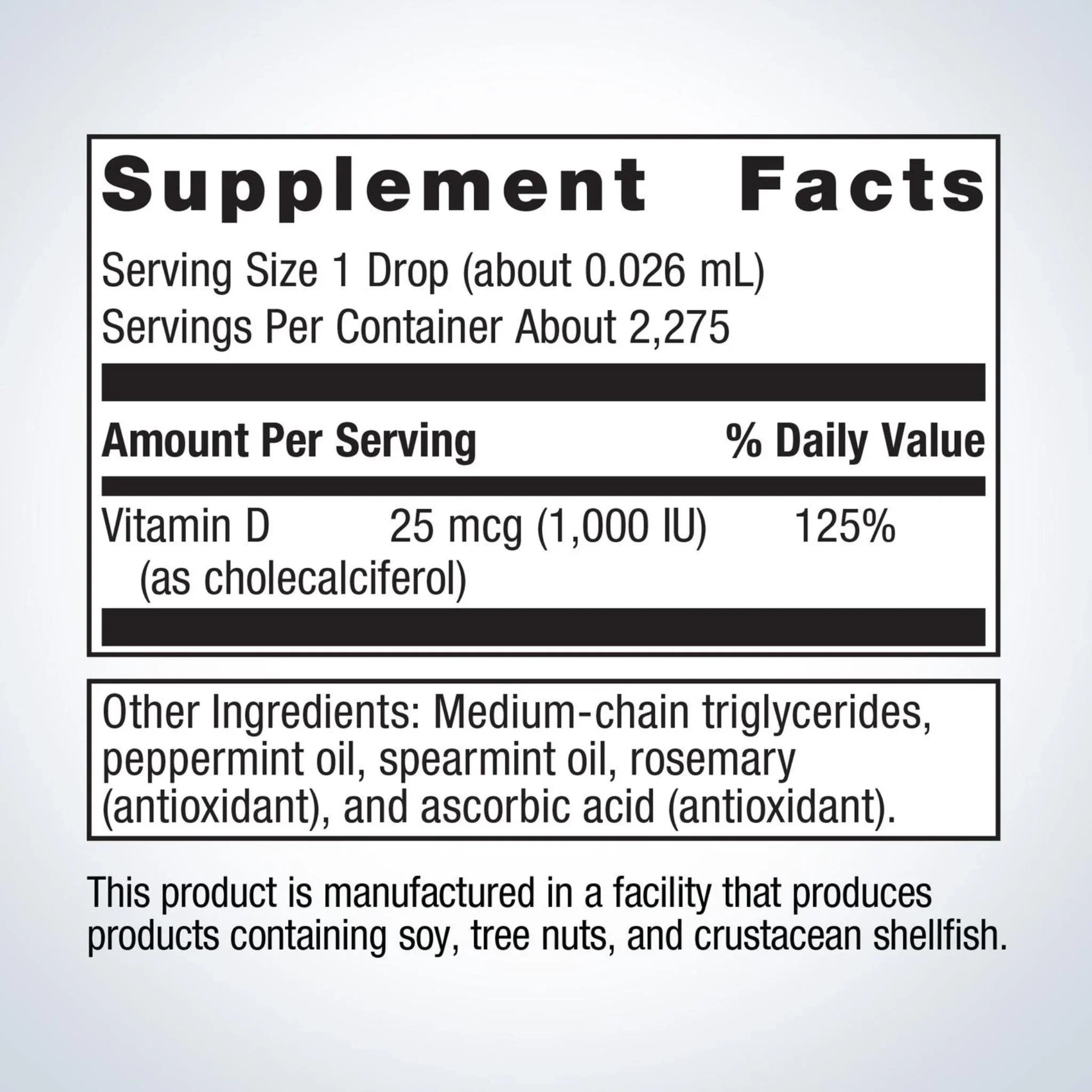 Metagenics MetaKids D3 Liquid 59.14 ml - Nature's Source Inc