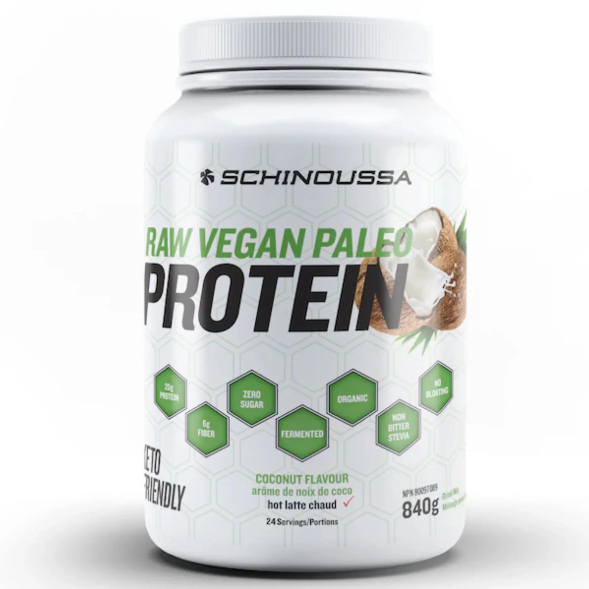 Schinoussa Raw Vegan Protein Coconut 840g