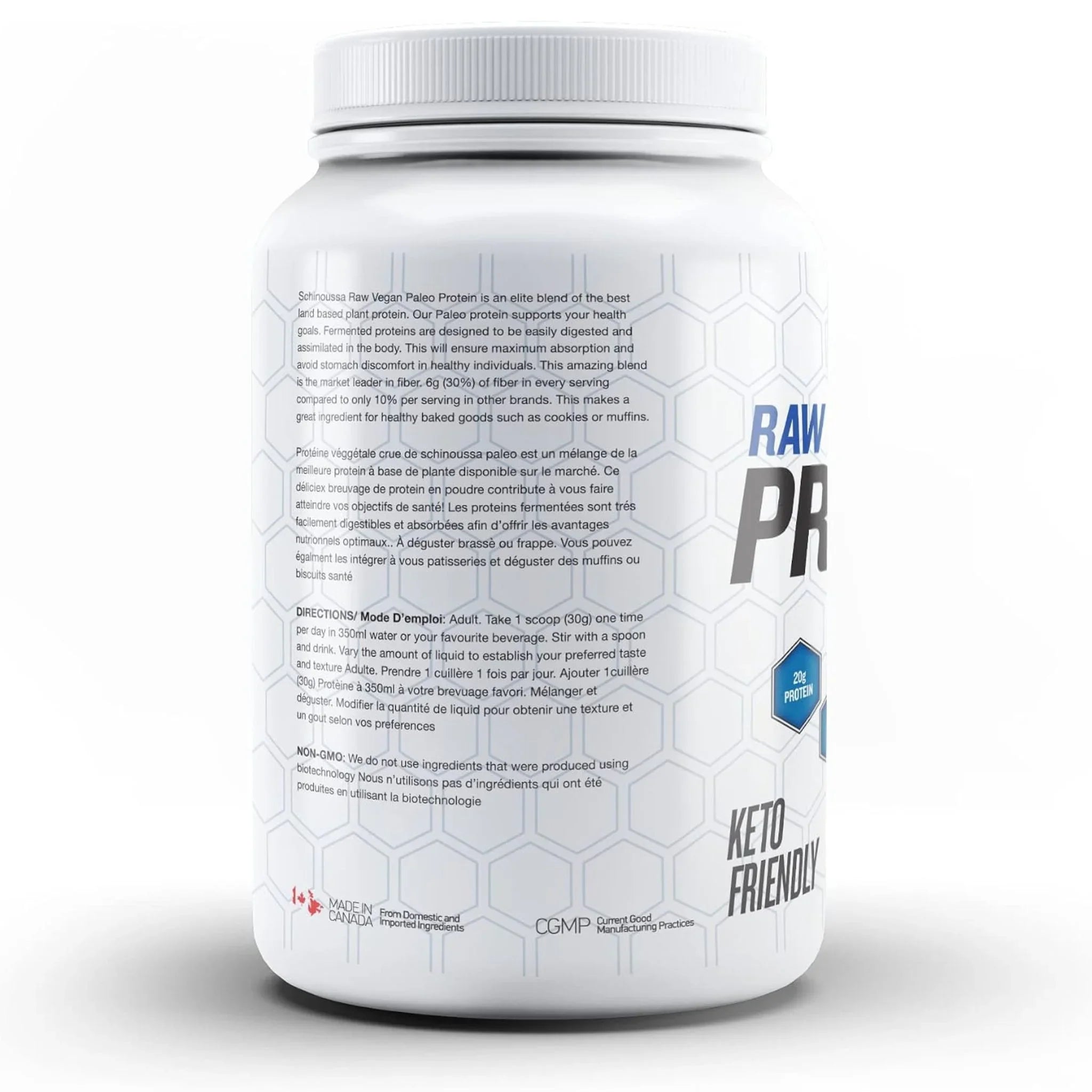 Schinoussa Raw Vegan Protein Vanilla 840g